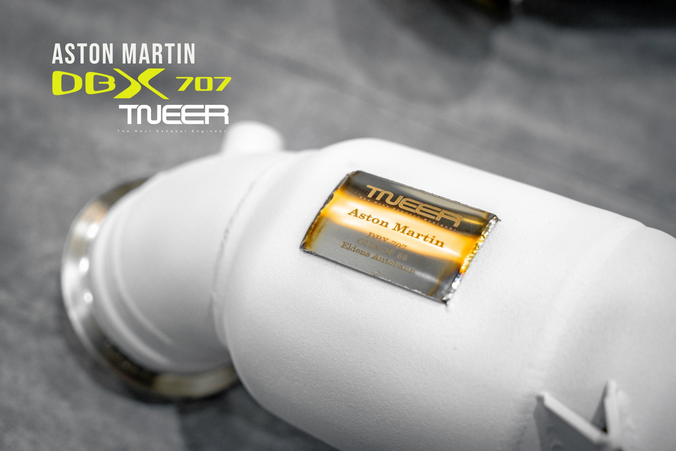 DBX 707 Quantum Ceramic Downpipe