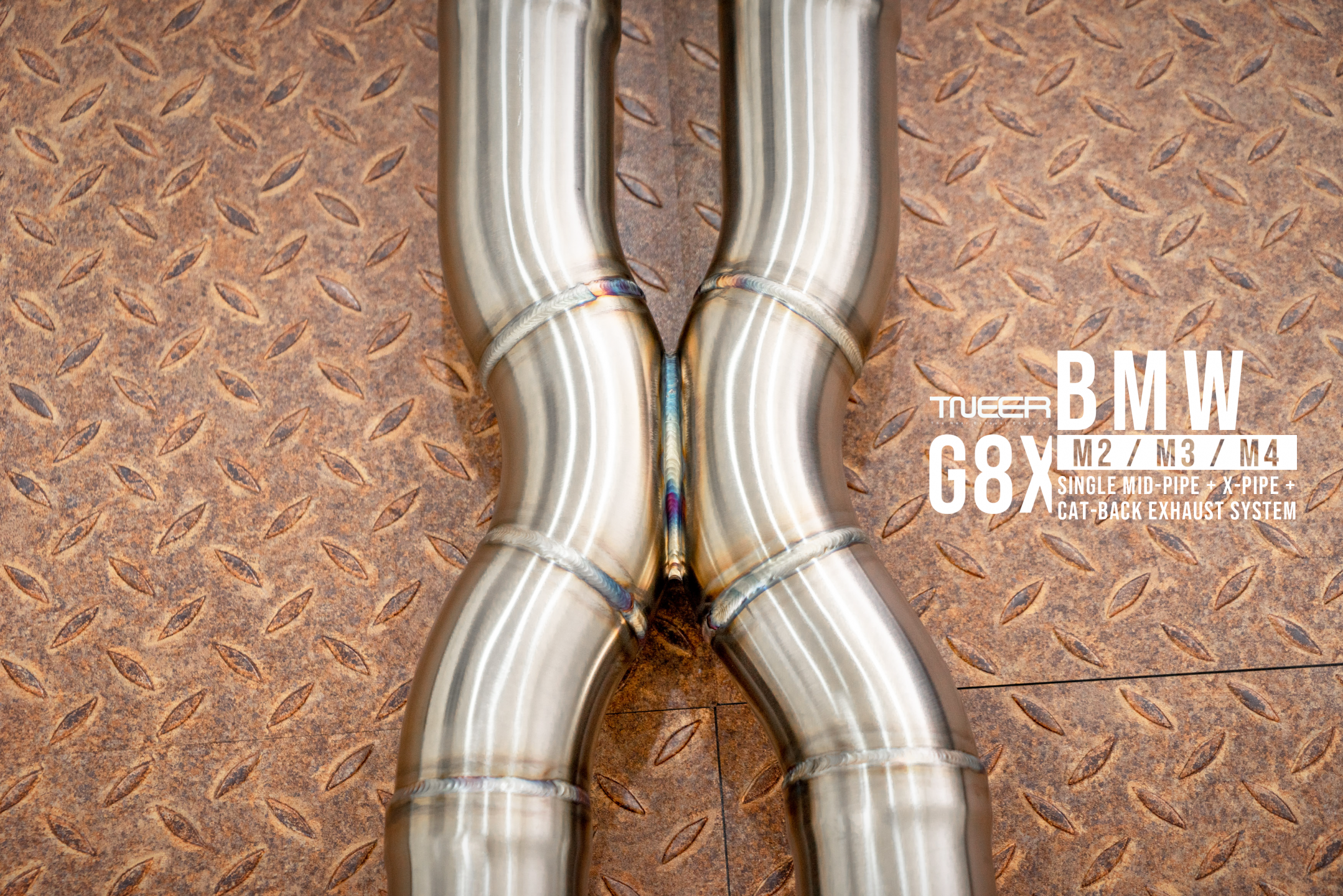 G87 M2 Single Mid-Pipe + X-pipe