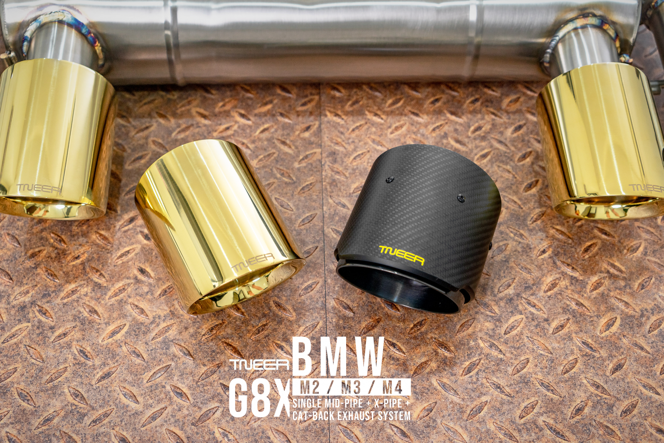 G80 M3 Wolverine X pipe + Catback Exhaust