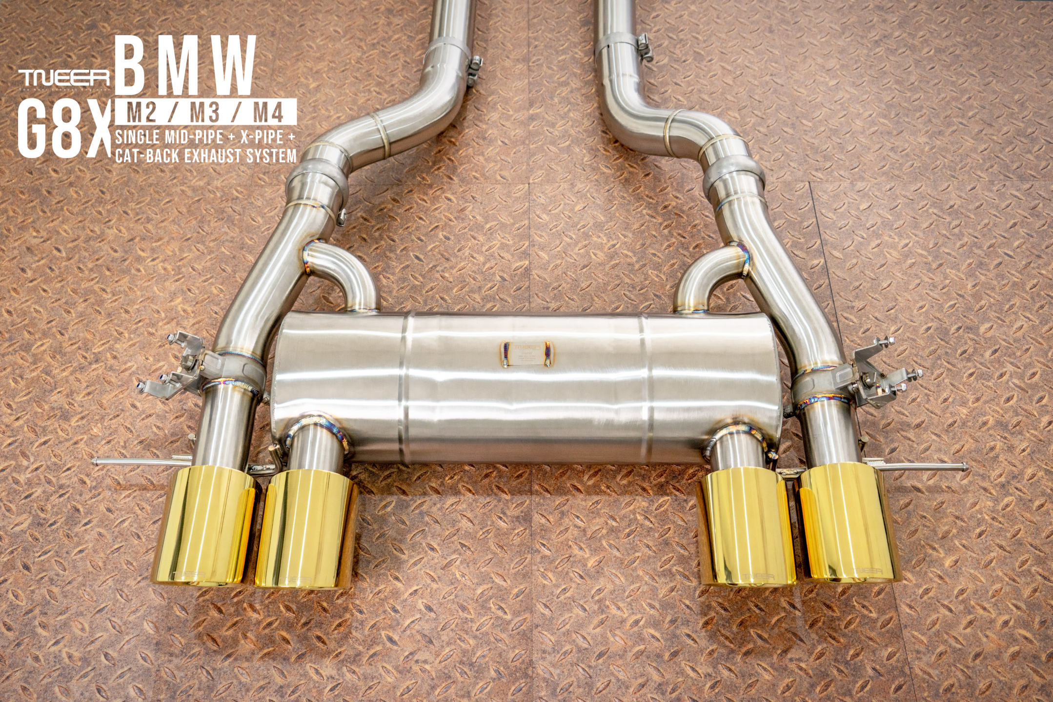 G82 M4 Wolverine X pipe + Catback Exhaust