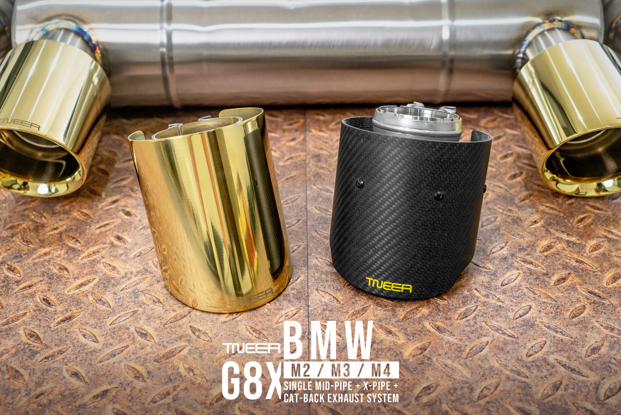 G82 M4 Wolverine X pipe + Catback Exhaust