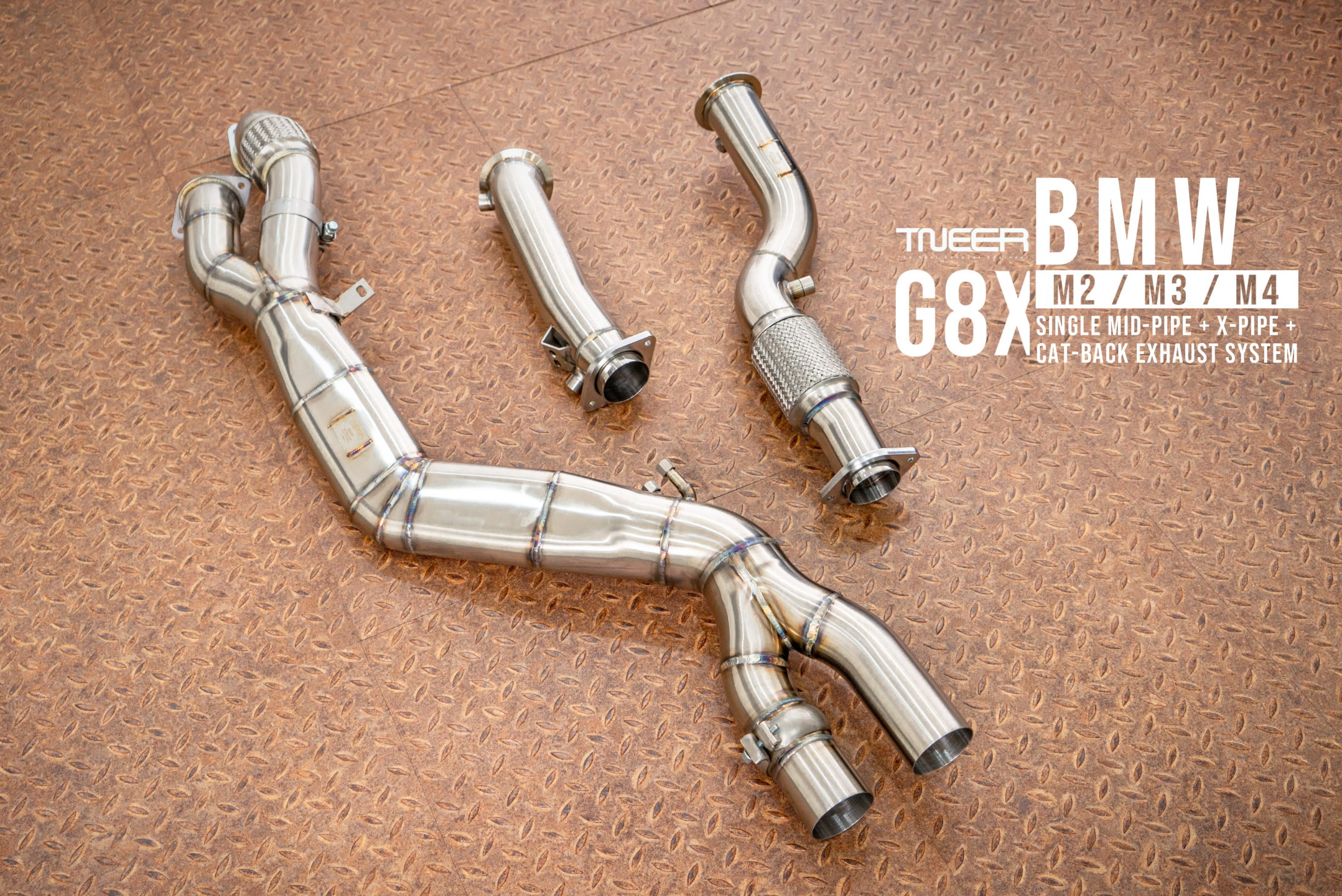 G82 M4 Wolverine X pipe + Catback Exhaust