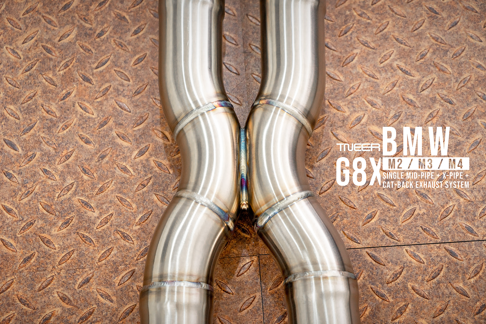 G81 M3 Wolverine X pipe + Catback Exhaust