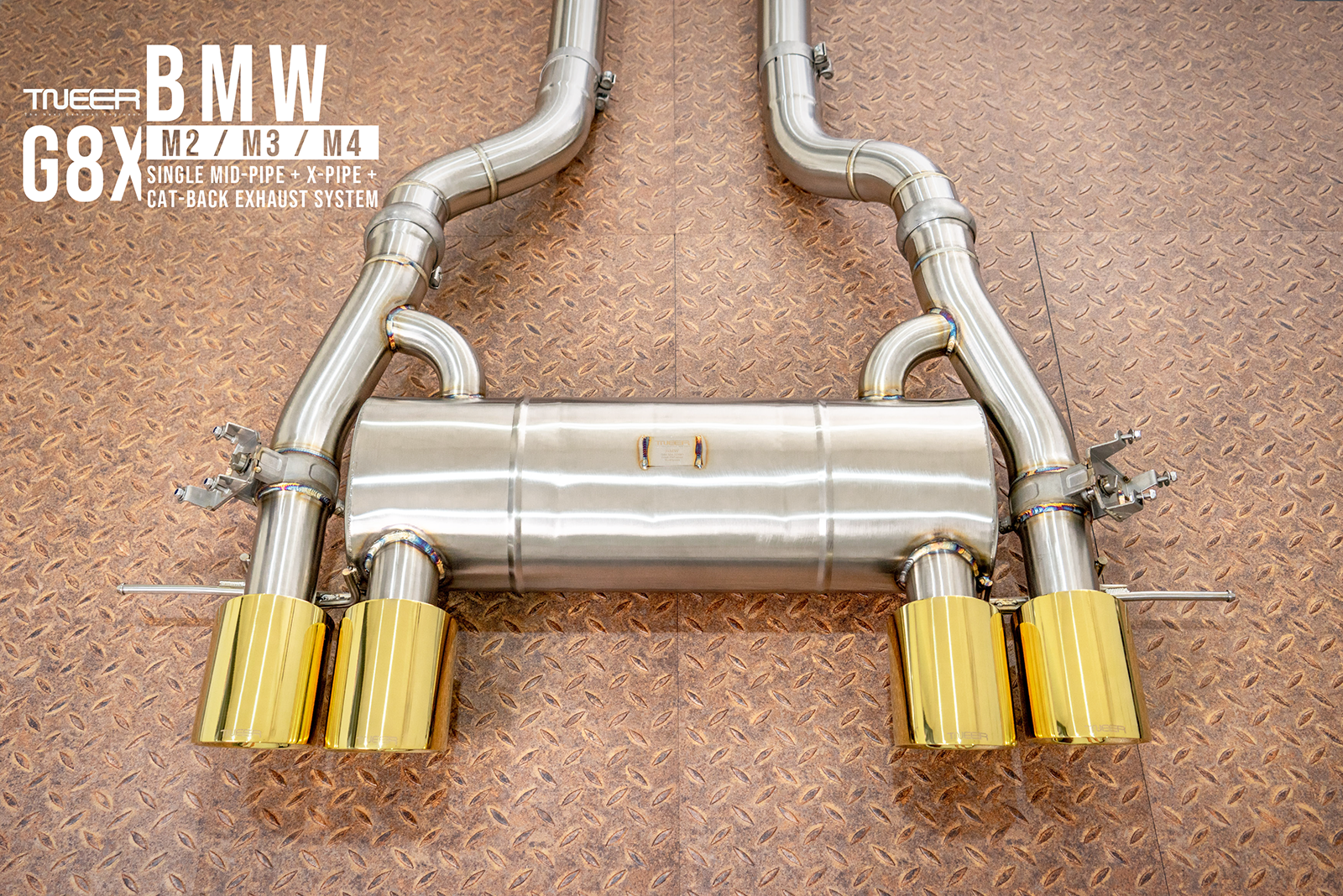 G81 M3 Wolverine X pipe + Catback Exhaust