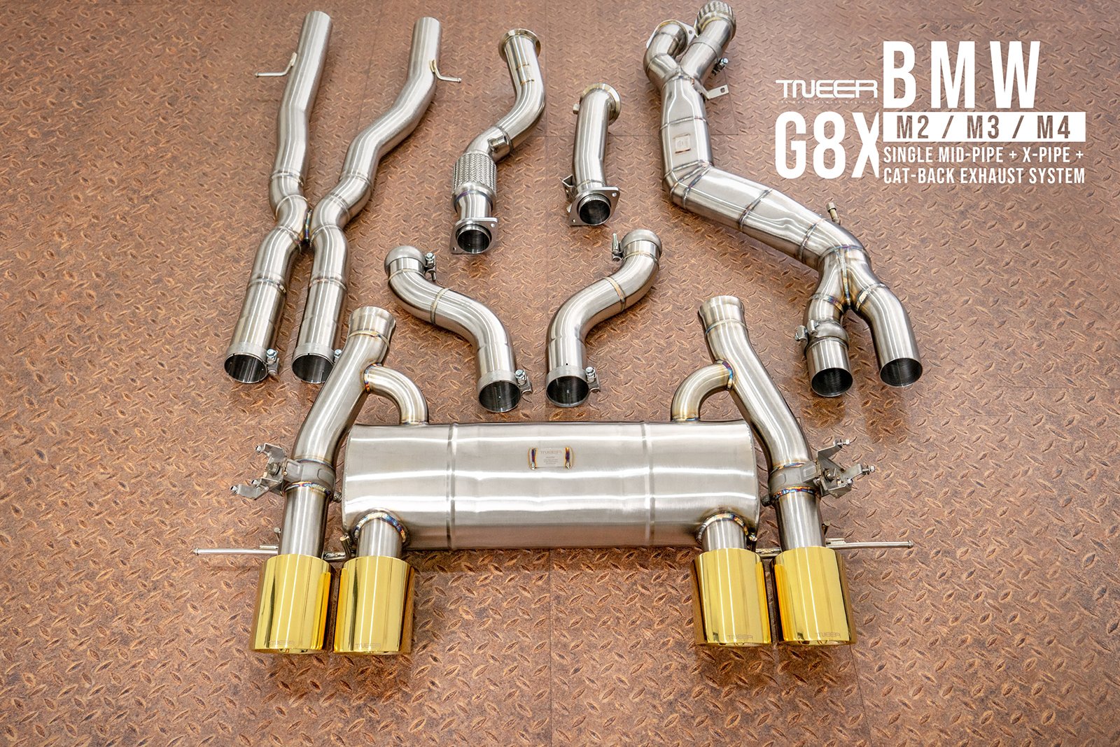 G81 M3 Wolverine X pipe + Catback Exhaust